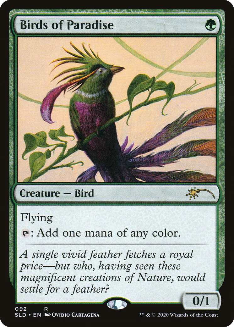 Birds of Paradise (SLD-092) - Secret Lair Drop