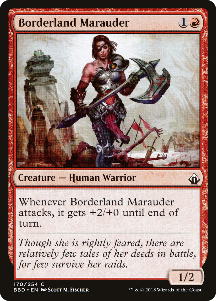 Borderland Marauder (BBD-170) - Battlebond Foil