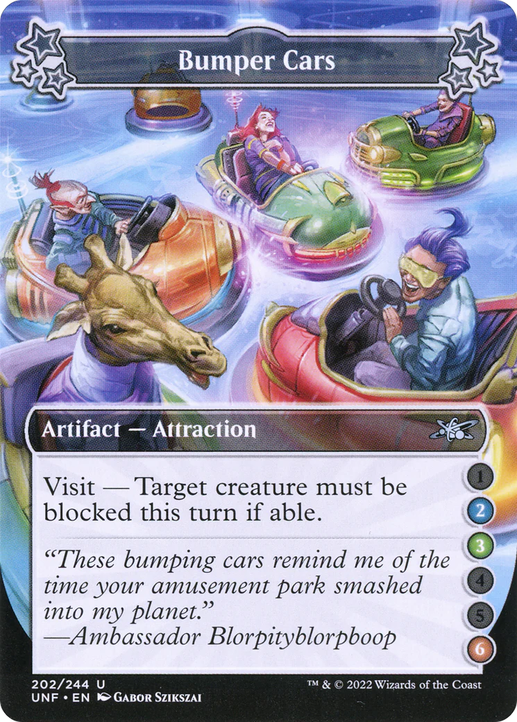 Bumper Cars (UNF-202A) - Unfinity Foil