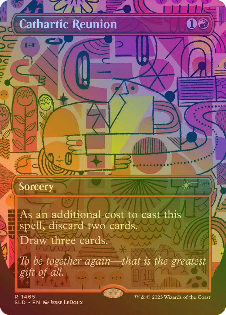 Cathartic Reunion (SLD-1465) - Secret Lair Drop (Borderless) Foil