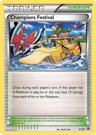 Champions Festival XY27  - Holofoil XY Promos - Promo
