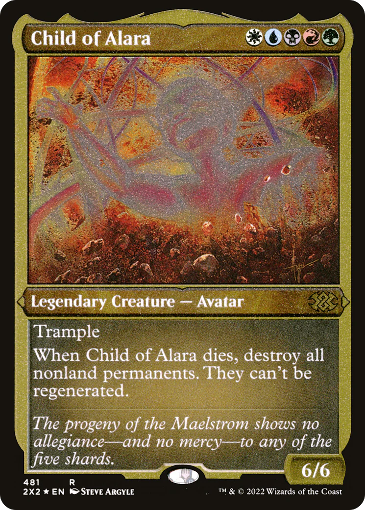 Child of Alara (Foil Etched) (2X2-481) - Double Masters 2022 Foil
