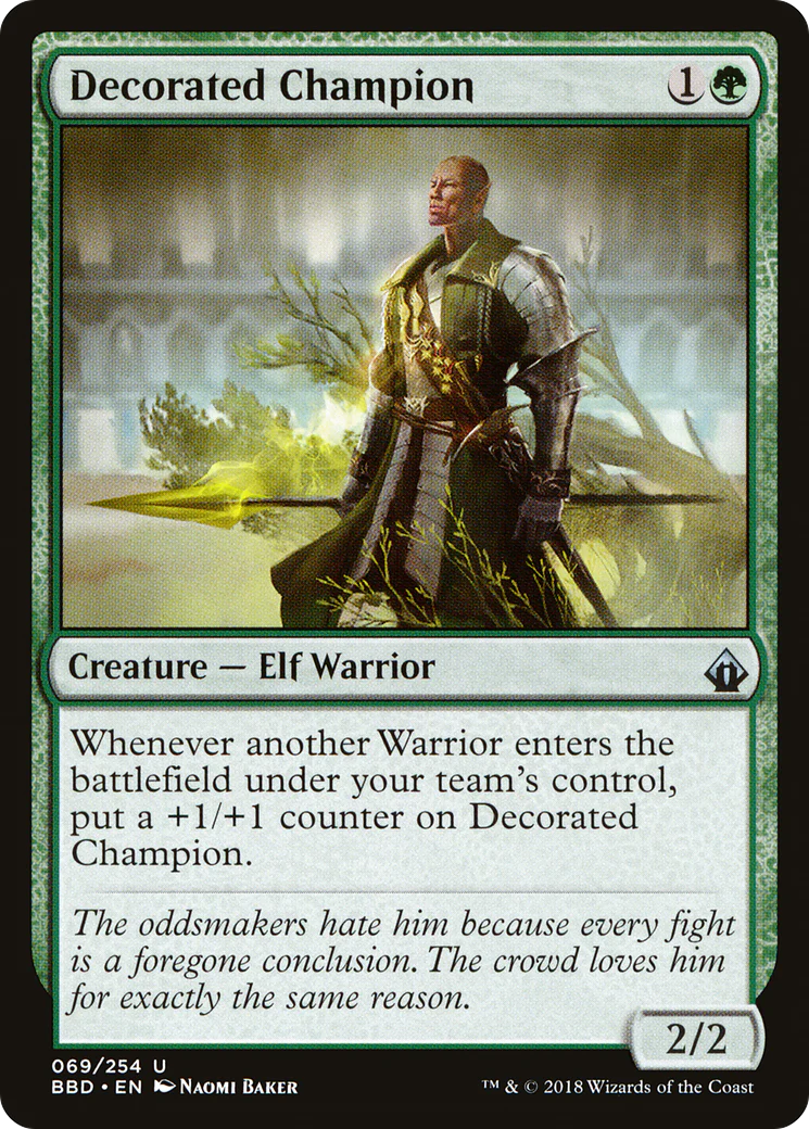 Decorated Champion (BBD-069) - Battlebond