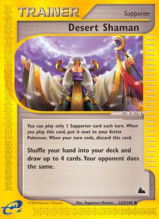 Desert Shaman 123  Skyridge - Uncommon