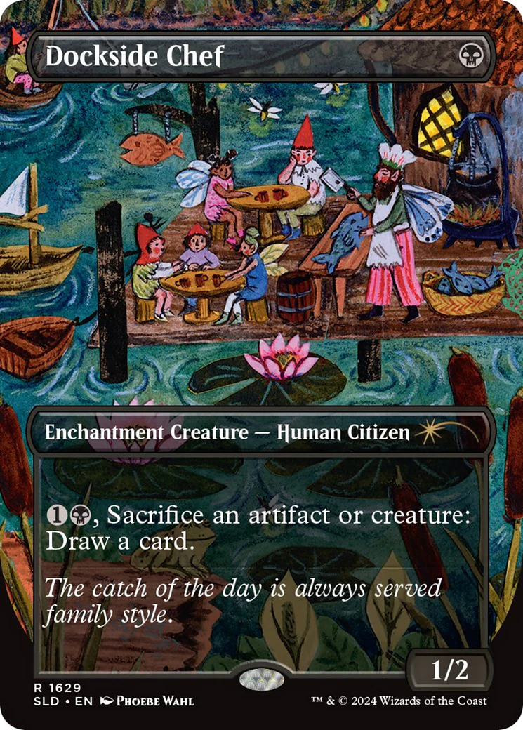 Dockside Chef (SLD-1629) - Secret Lair Drop (Borderless)