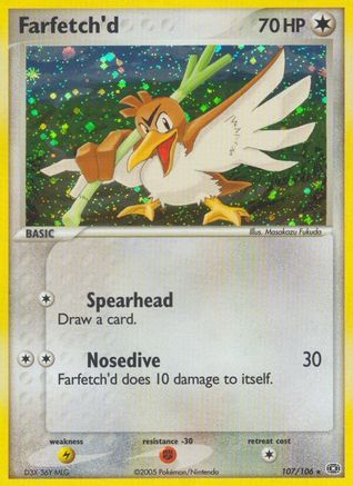 Farfetch'd (Secret Rare) 107  Emerald - Secret Rare