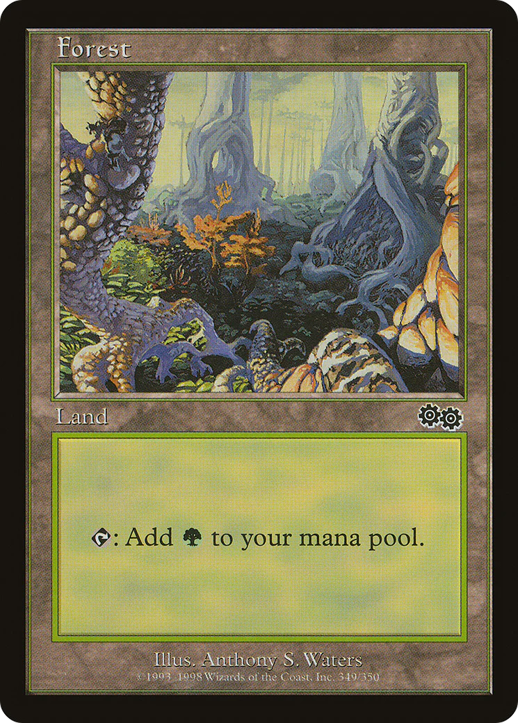 Forest (USG-349) - Urza's Saga