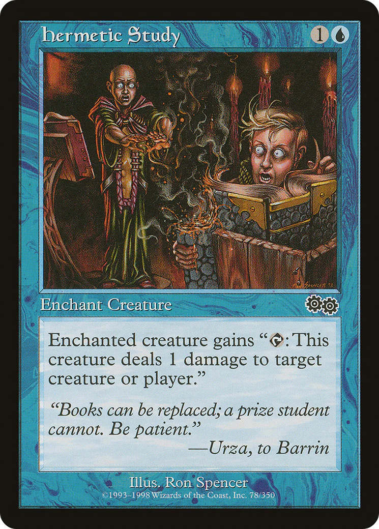 Hermetic Study (USG-078) - Urza's Saga