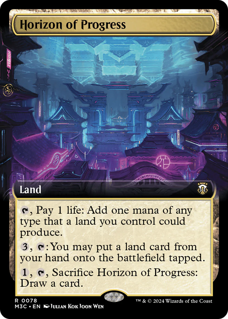 Horizon of Progress (M3C-078) - Modern Horizons 3 Commander: (Extended Art) Foil