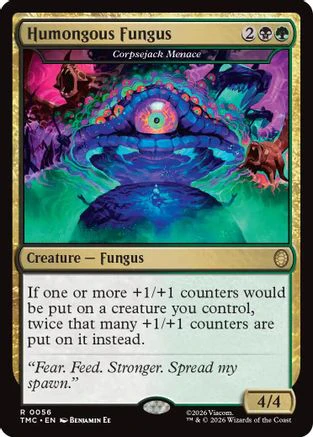 Humongous Fungus - Corpsejack Menace (TMC-056) - Commander: Teenage Mutant Ninja Turtles