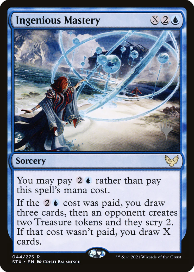 Ingenious Mastery (PPSTX-044) - Strixhaven: School of Mages Promos