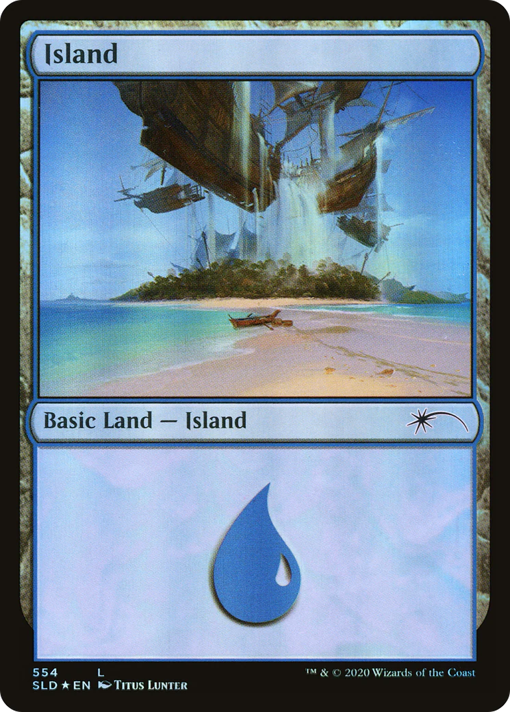 Island (SLD-554) - Secret Lair Drop Foil