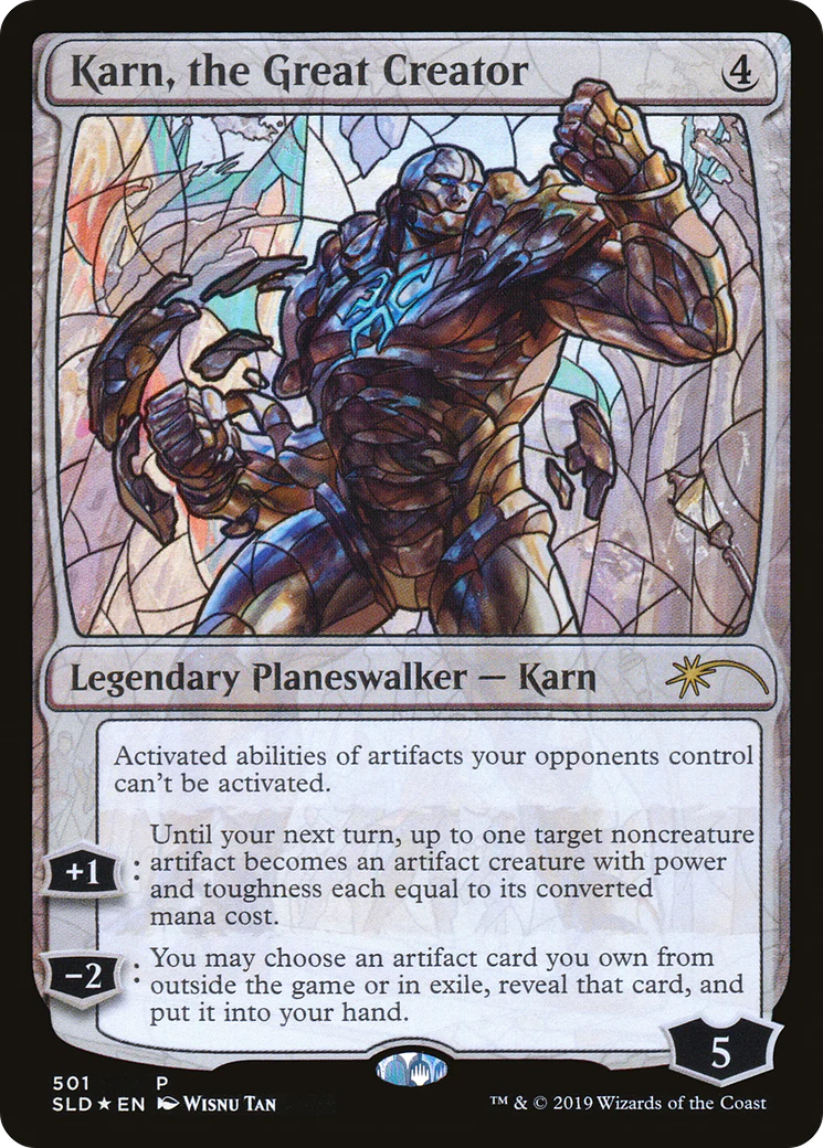 Karn, the Great Creator (SLD-501) - Secret Lair Drop Foil