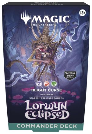 Magic the Gathering: Lorwyn Eclipsed - Commander Deck (Blight Curse)