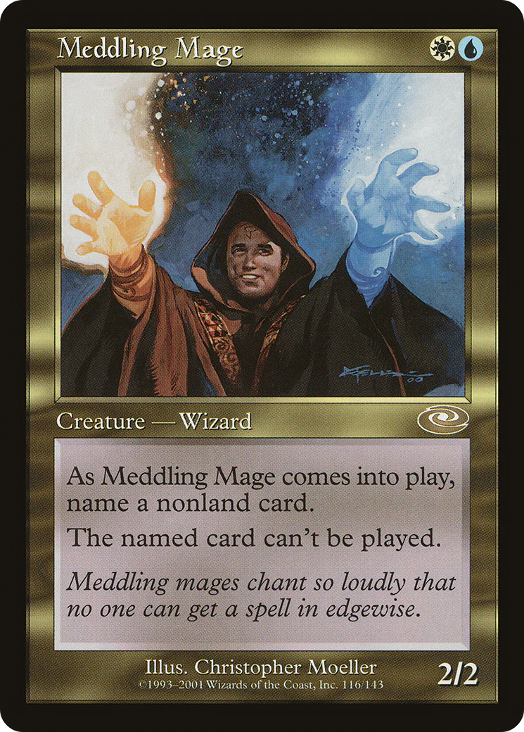 Meddling Mage (PLS-116) - Planeshift