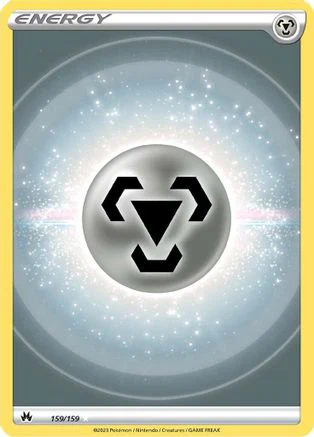 Metal Energy (Texture Full Art) 159/159  - Holofoil Crown Zenith - Ultra Rare