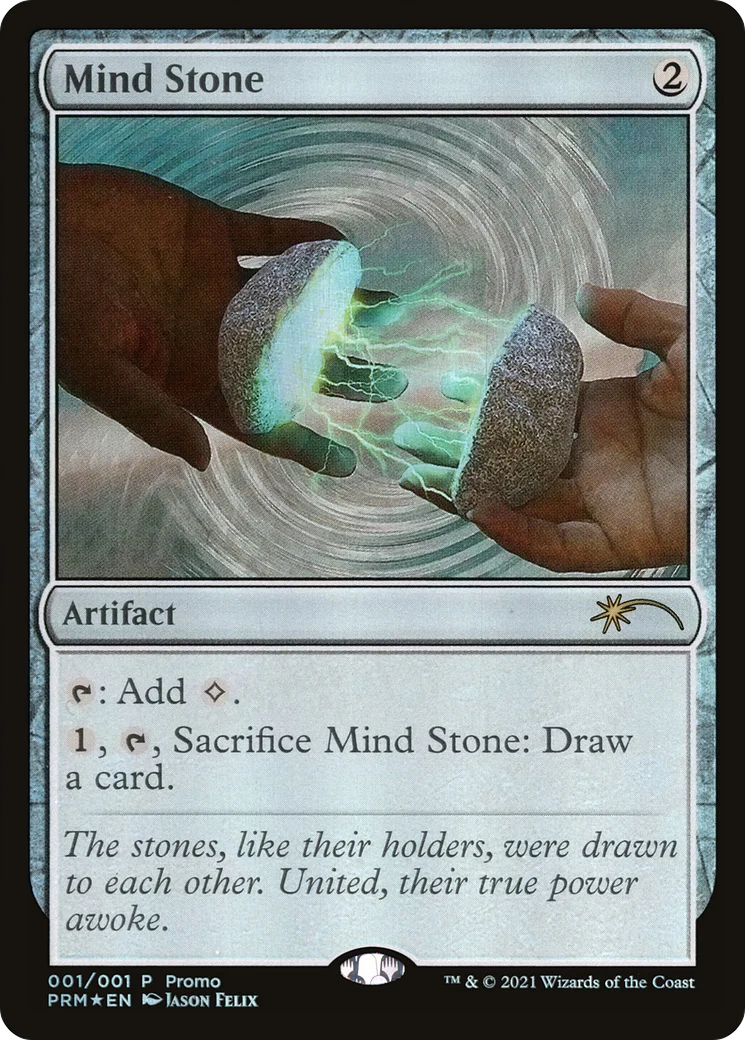 Mind Stone (2021) (PRM-001) - Wizards Play Network 2021 Foil