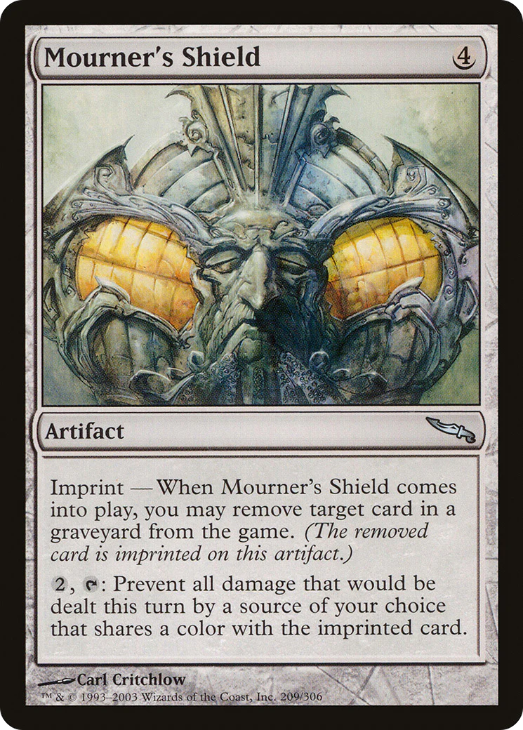 Mourner's Shield (MRD-209) - Mirrodin Foil
