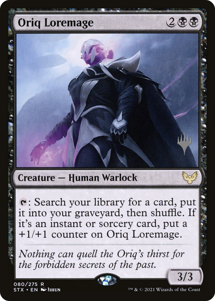Oriq Loremage (PPSTX-080) - Strixhaven: School of Mages Promos Foil