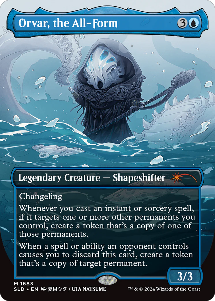 Orvar, the All-Form (SLD-1683) - Secret Lair Drop (Borderless) Foil