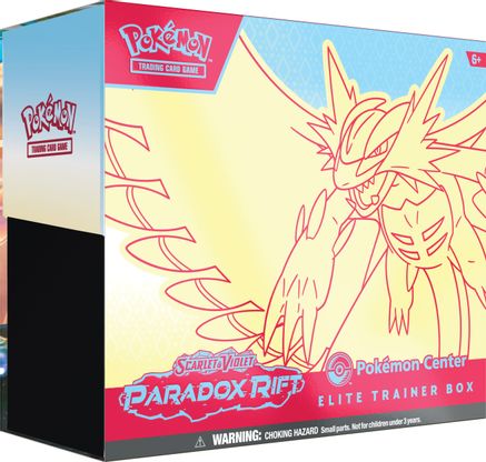 Pokemon: Paradox Rift - Pokemon Center Elite Trainer Box (Exclusive) [Roaring Moon]