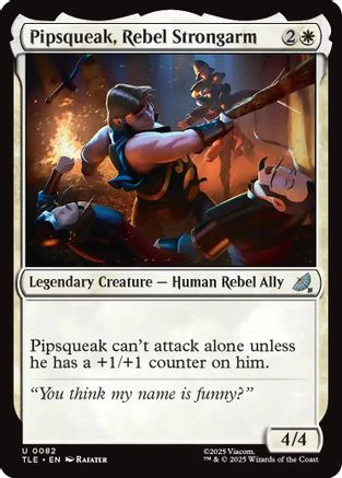 Pipsqueak, Rebel Strongarm (TLE-082) - Avatar: The Last Airbender: Eternal-Legal