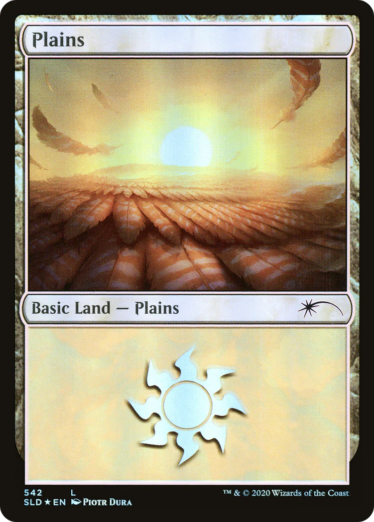 Plains (SLD-542) - Secret Lair Drop Foil