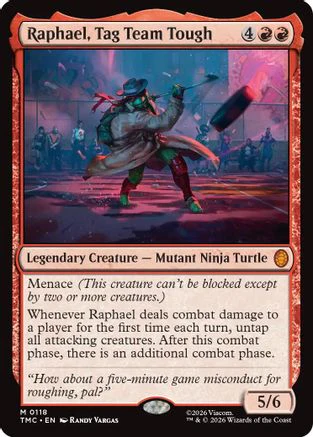 Raphael, Tag Team Tough (TMT-118) - Teenage Mutant Ninja Turtles