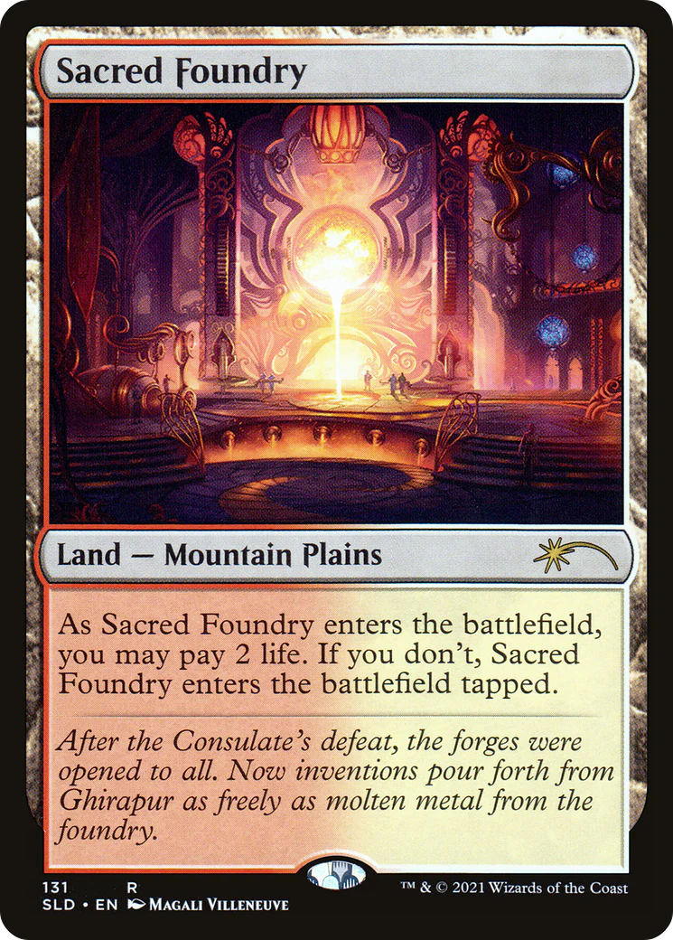 Sacred Foundry (SLD-131) - Secret Lair Drop
