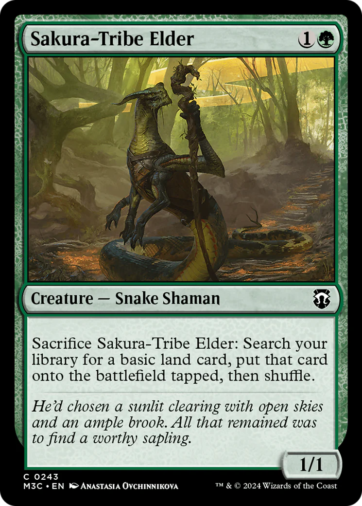 Sakura-Tribe Elder (M3C-243) - Modern Horizons 3 Commander Foil