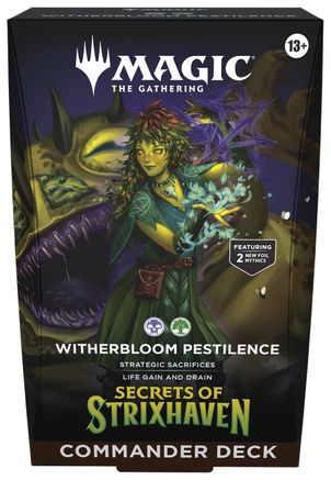 Magic the Gathering: Secrets of Strixhaven - Commander Deck (Witherbloom Pestilence)