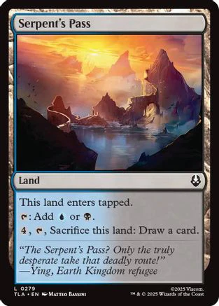 Serpent's Pass (TLA-279) - Avatar: The Last Airbender Foil