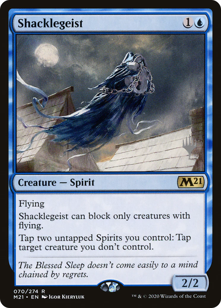 Shacklegeist (PPM21-70P) - Core Set 2021 Promos Foil