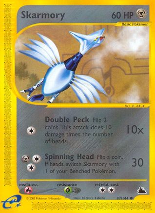 Skarmory 097  - Reverse Holofoil Skyridge - Common