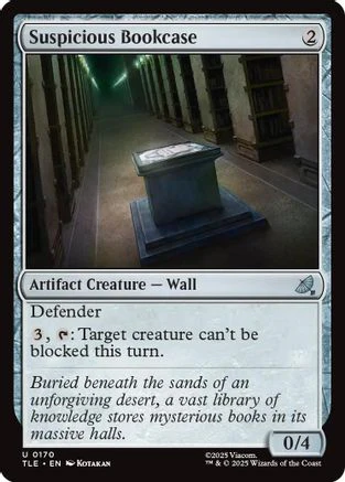 Suspicious Bookcase (TLE-170) - Avatar: The Last Airbender: Eternal-Legal
