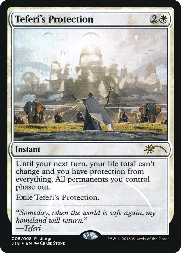 Teferi's Protection (JDG-005) - Judge Gift Cards 2018 Foil