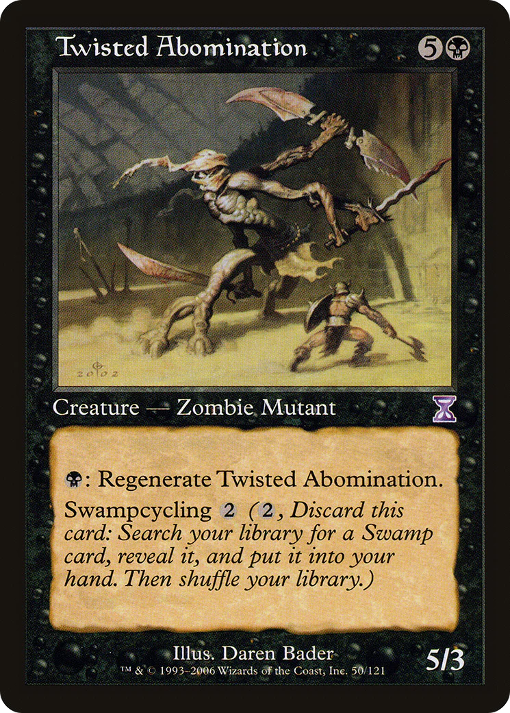Twisted Abomination (TSB-050) - Time Spiral Timeshifted