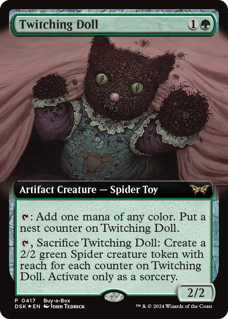 Twitching Doll (BABP-417) - Duskmourn: House of Horror: (Extended Art) Foil