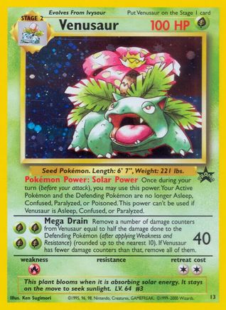 Venusaur 013/53  - Holofoil WoTC Promo - Promo