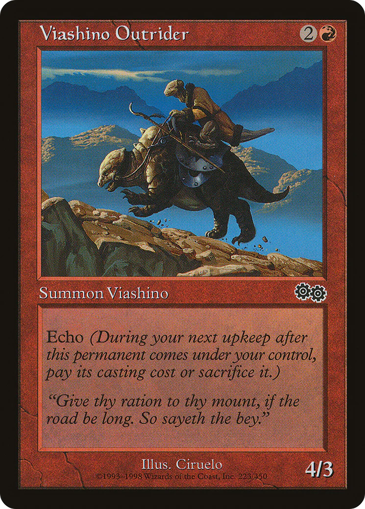 Viashino Outrider (USG-223) - Urza's Saga