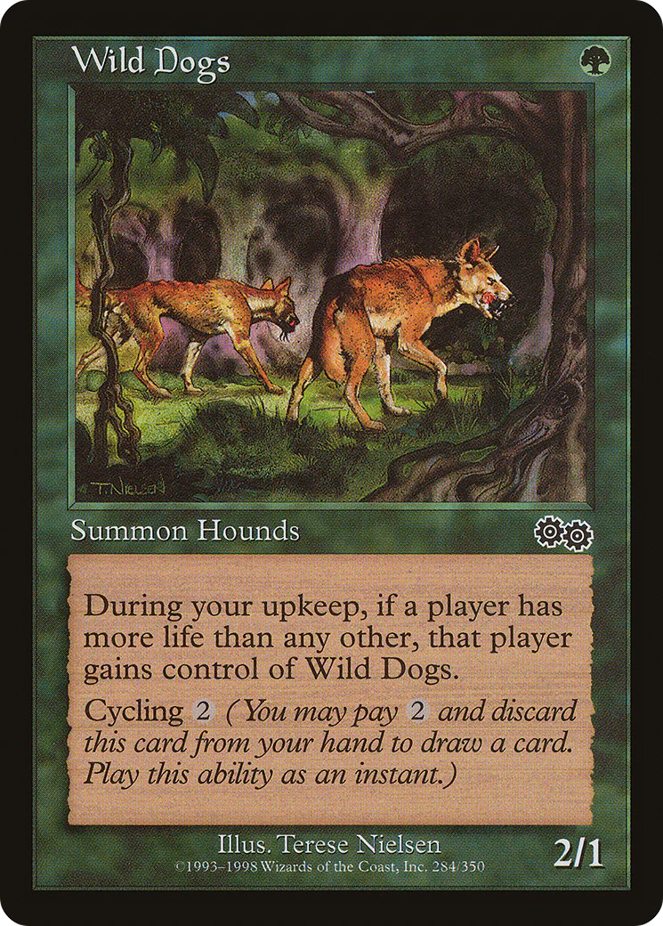 Wild Dogs (USG-284) - Urza's Saga