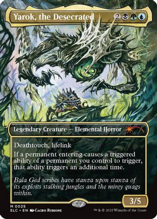 Yarok, the Desecrated (SLC-025) - Secret Lair Countdown Kit Foil